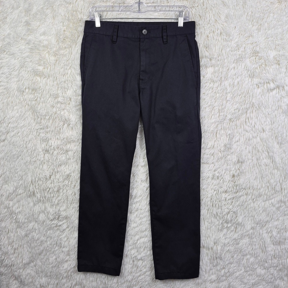 Outerknown Orbital Hybrid Yarn Pants Mens 29 Black Organic Cotton Sustainable